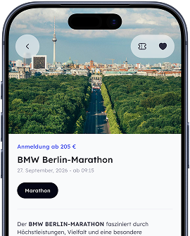 App-Screen: Detailseite einer Veranstaltung