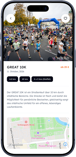 SPORTIVENT App Mockup 1